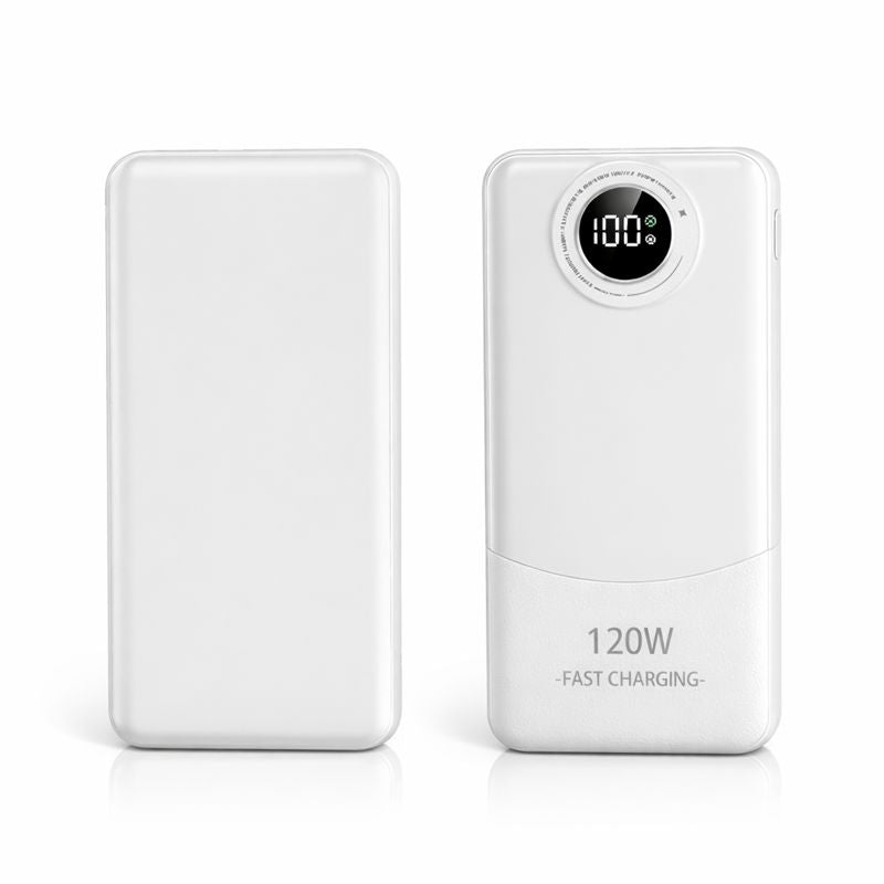 ⚡120W High-Capacity Power Bank | Giant Performance in Your Pocket