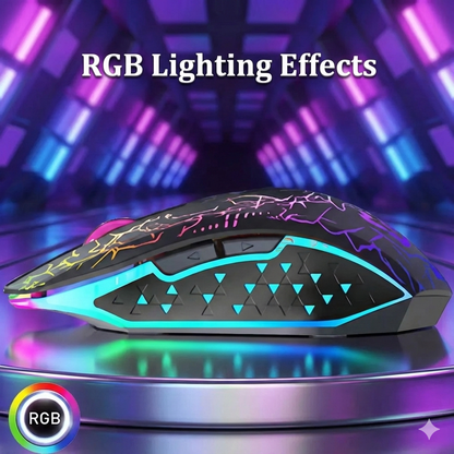 🖱️ Bluetooth Wireless Mouse | Rechargeable & Smooth Control