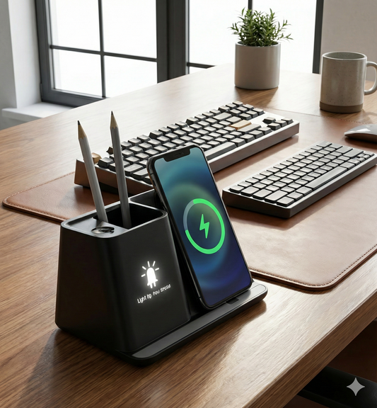 🔋HomeDesk Charge Organizer