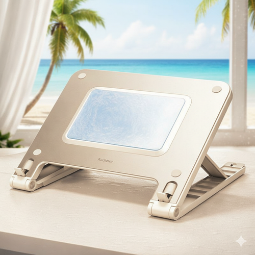💻 ChillMate 17” – Pro Cooling & Ergonomic Stand