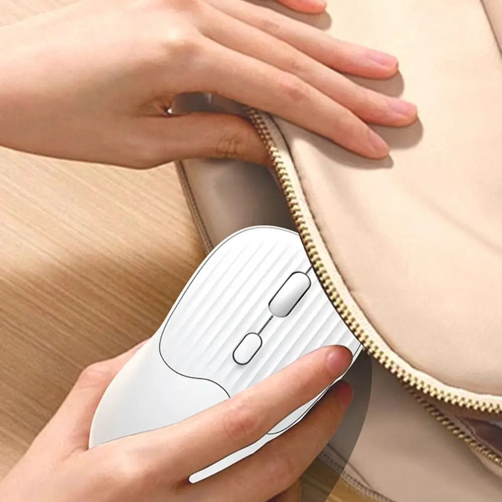🖱️ Dual-Mode Wireless Mouse | Silent & Rechargeable Type-C