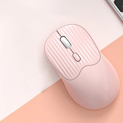 🖱️ Dual-Mode Wireless Mouse | Silent & Rechargeable Type-C